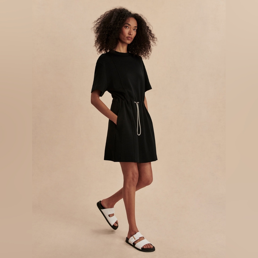 NEW Varley Maple 2.0 Dress Black